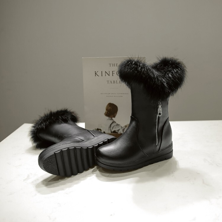 20220221242140038_750.jpg Women's Mid-Calf Fashion Boots PU Flat Round Toe Winter - Style e.html