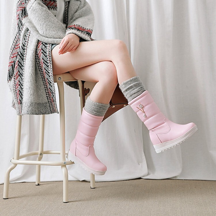 20220221621784042_750.jpg Women's PU Mid-Calf Fashion Boots with Faux Fur Lining - Style a.html