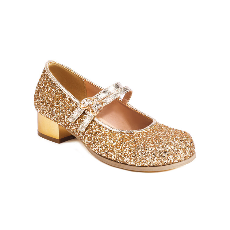 Lolita Mary Jane Mid Heel Shoes