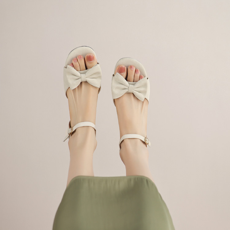 Women's Open Toe Chunky Mid Heel Sandals Summer 2025 - Style i.html
