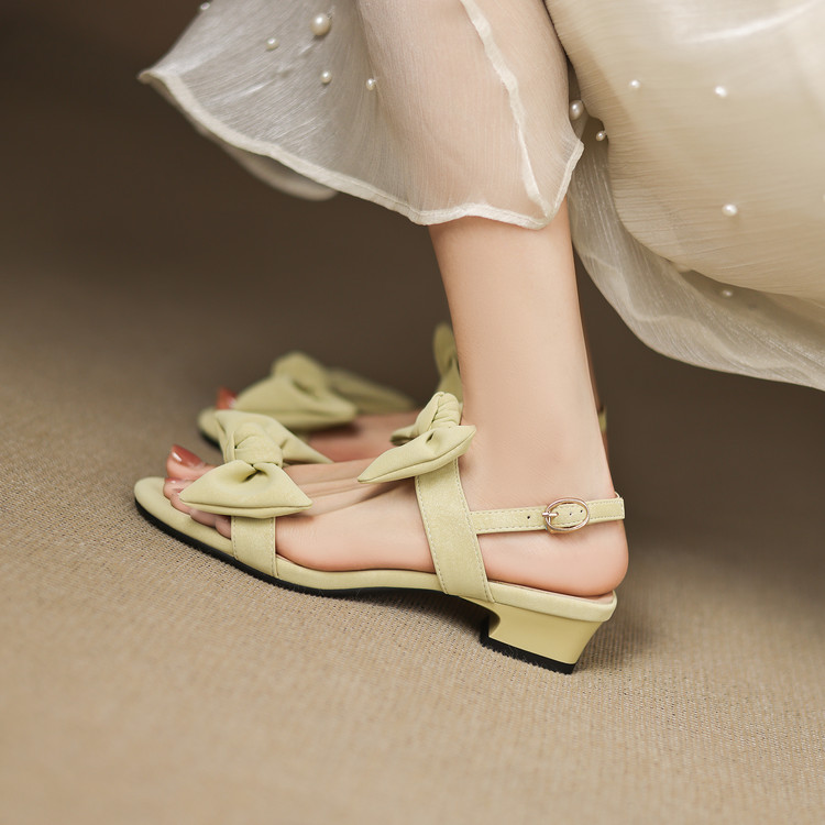 Women's Open Toe Chunky Mid Heel Sandals Summer 2025 - Style g.html